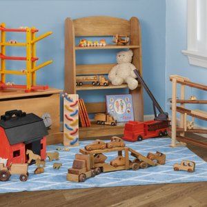 Car track-handmade wooden toys